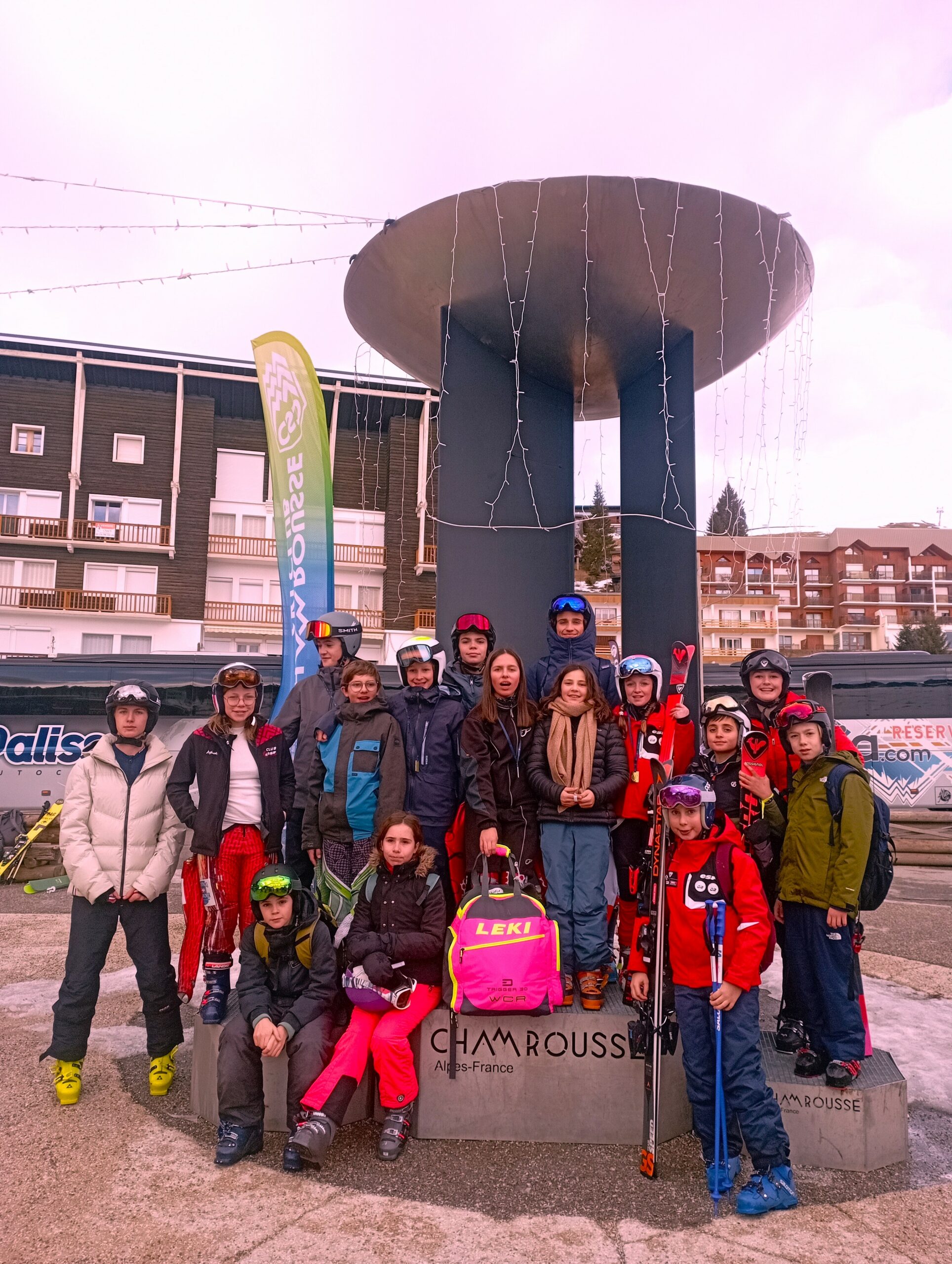 Championnat de ski UGSEL à Chamrousse
