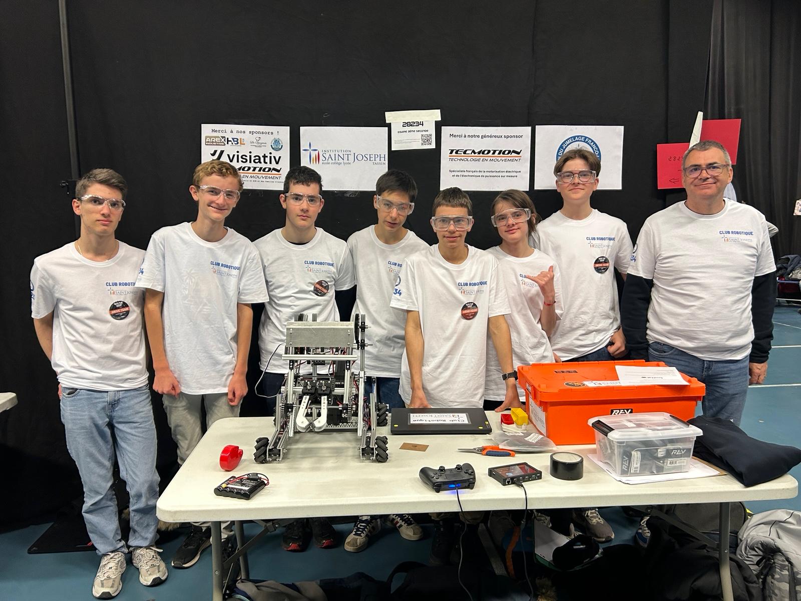 Concours de Robotique : dernière étape encourageante