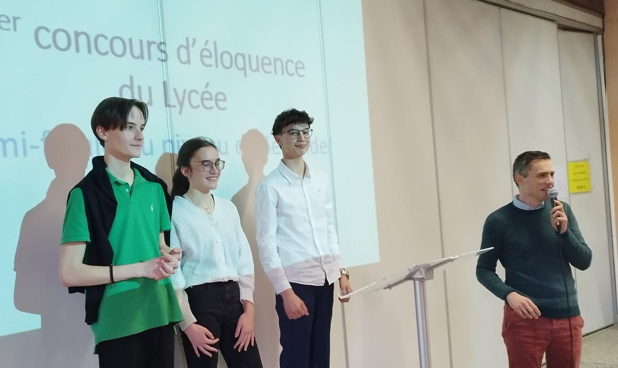 Lycée : demi-finale du Concours d’Eloquence