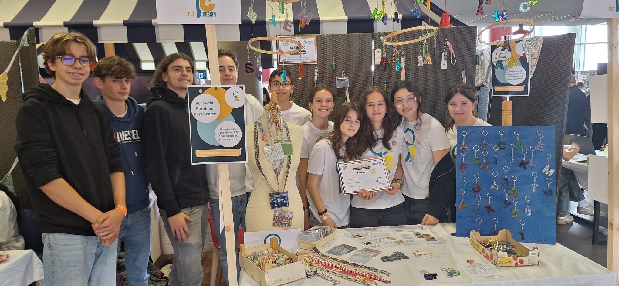 Un prix pour nos élèves au Festival des Mini-Entreprises