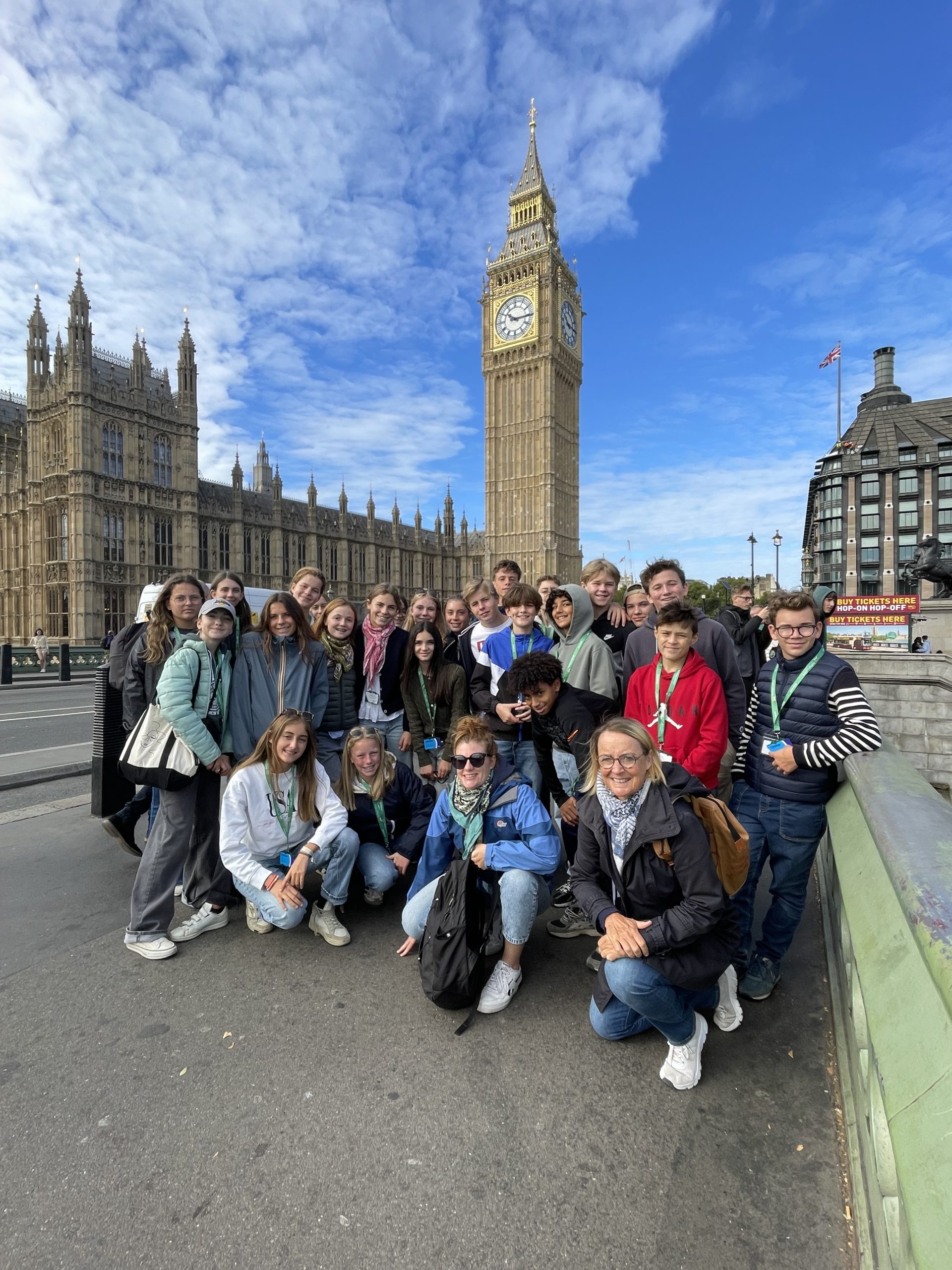 Les 3e de la Filière internationale à Londres