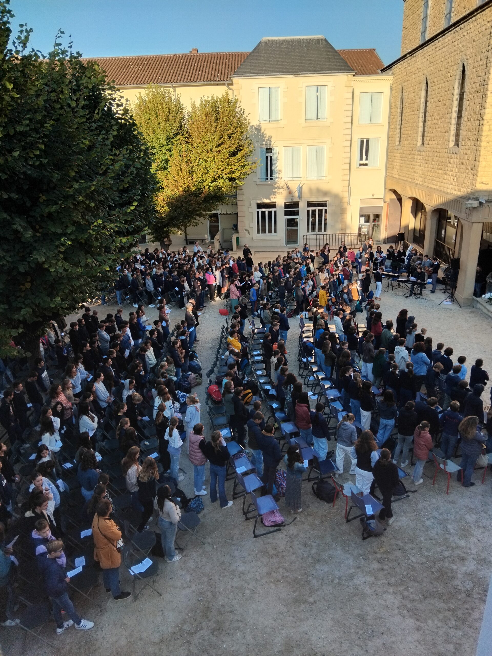 Messe de rentrée du Collège et du Lycée