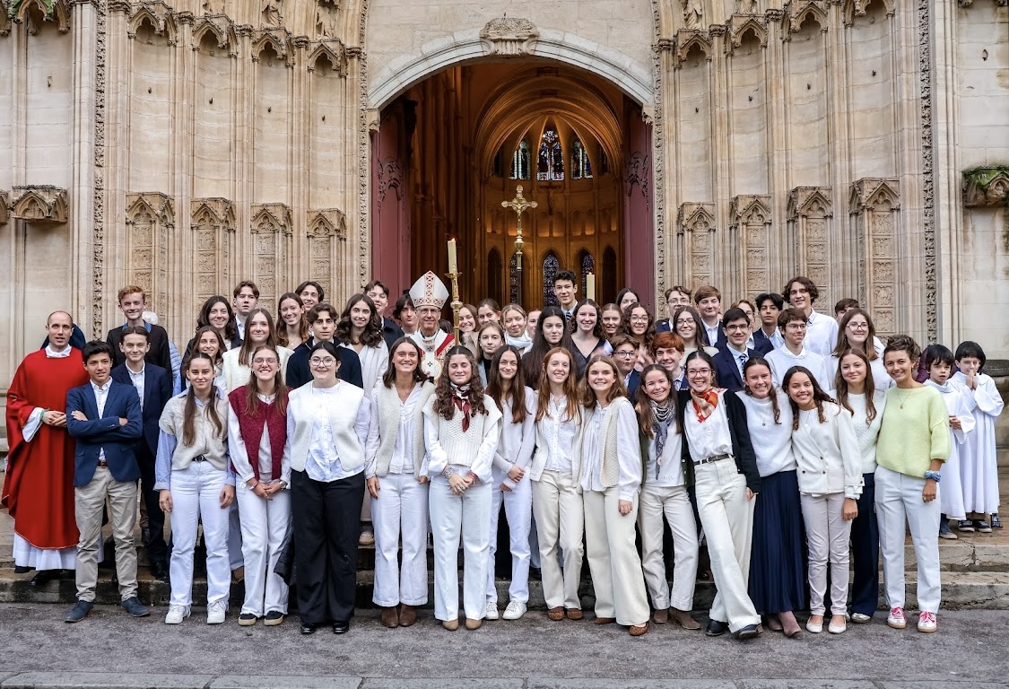 Confirmation à la cathédrale pour 47 lycéens