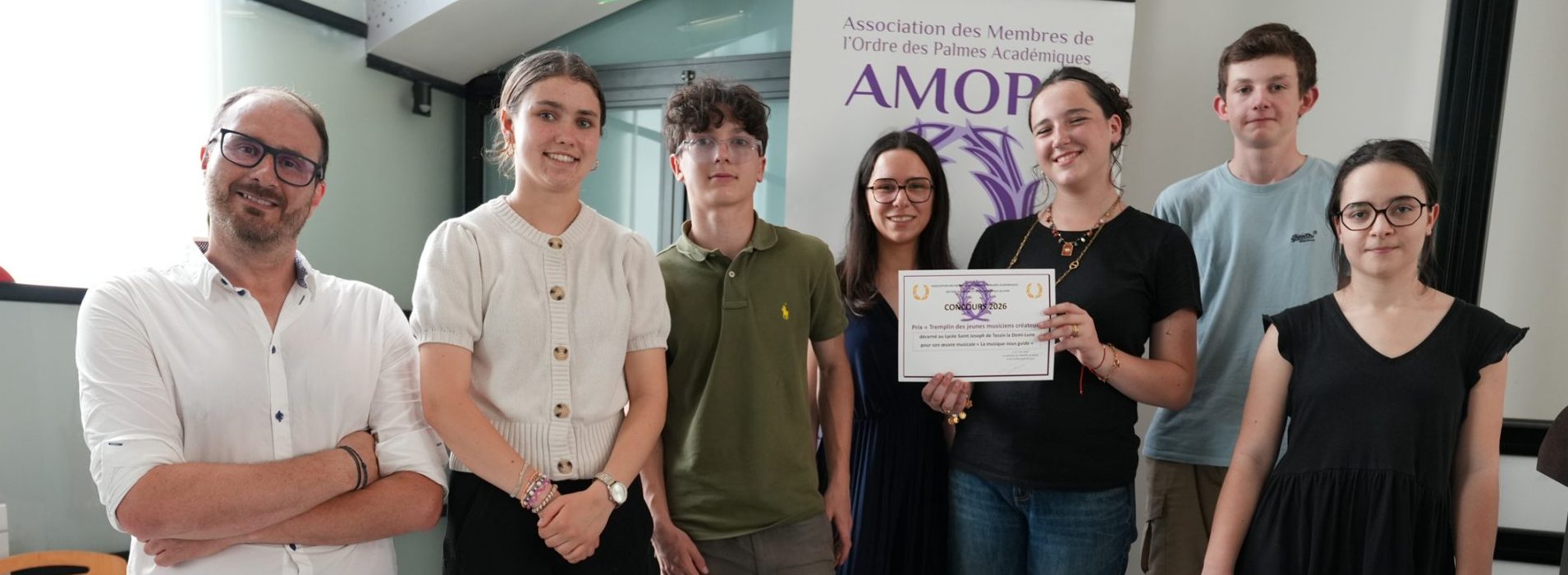 Des nouvelles de l’option musique du Lycée !