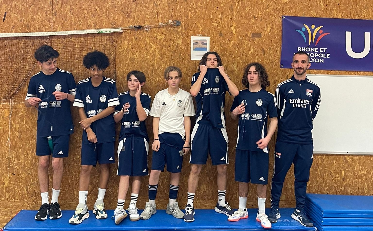 Nos Troisièmes vice-champions Auvergne-Rhône-Alpes de futsal